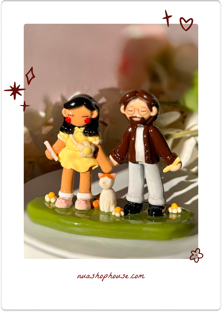 2 people portrait + pet