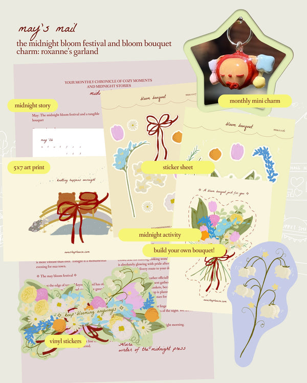 The midnight bloom festival and bloom bouquet - nua shophouse