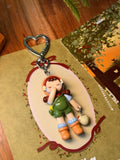 Cori the Hen Keeper Polymer Clay Keychain - nua shophouse