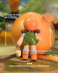 Cori the Hen Keeper Polymer Clay Keychain - nua shophouse