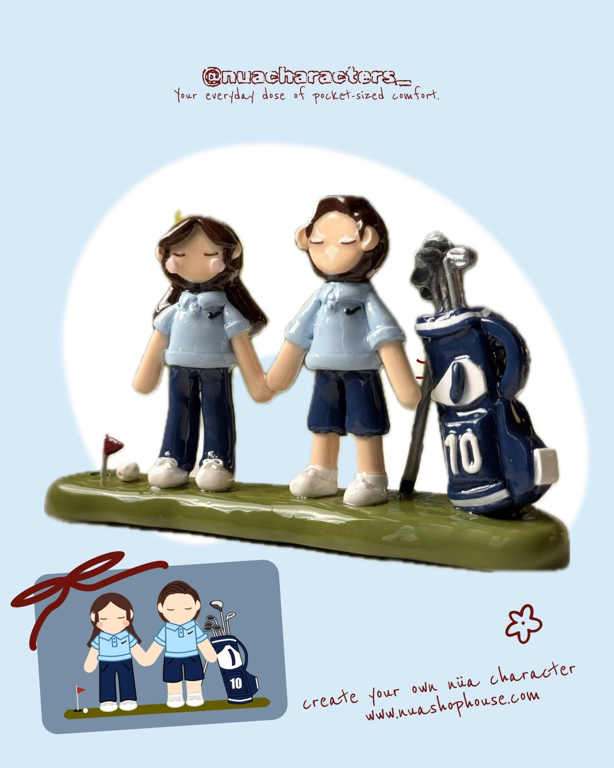 Custom nua Character Figurine - nua shophouse