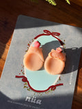 Ryowan & Roka Belly Rub Worry Stones Keychain - nua shophouse